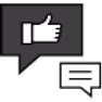 Client feedback icon